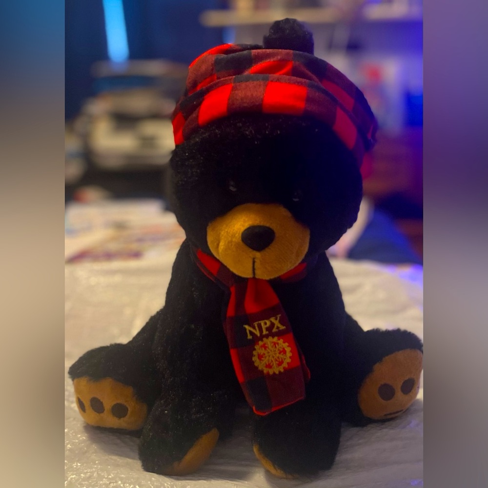 Beautiful Black Bear 12”